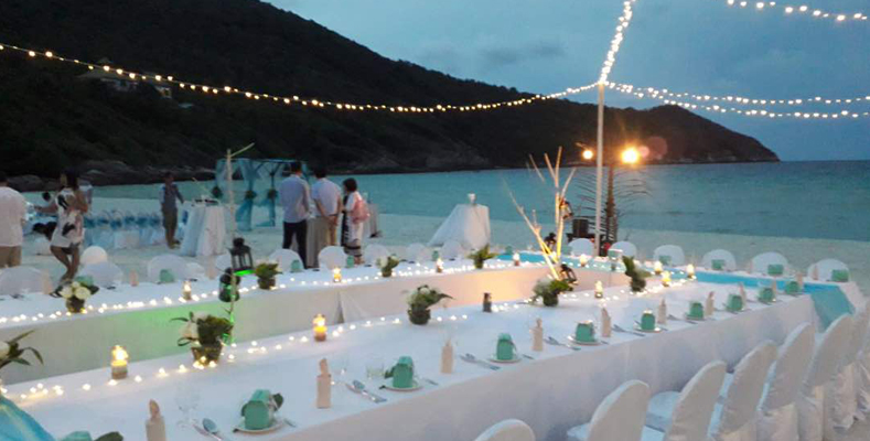 The Taaras Beach & Spa Resort - Wedding Setup 3